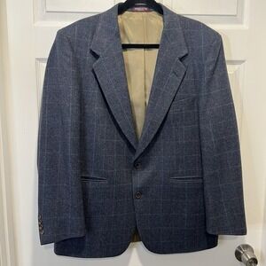 Evan Picone Men's Suit‎ Jacket Size 44R Grey